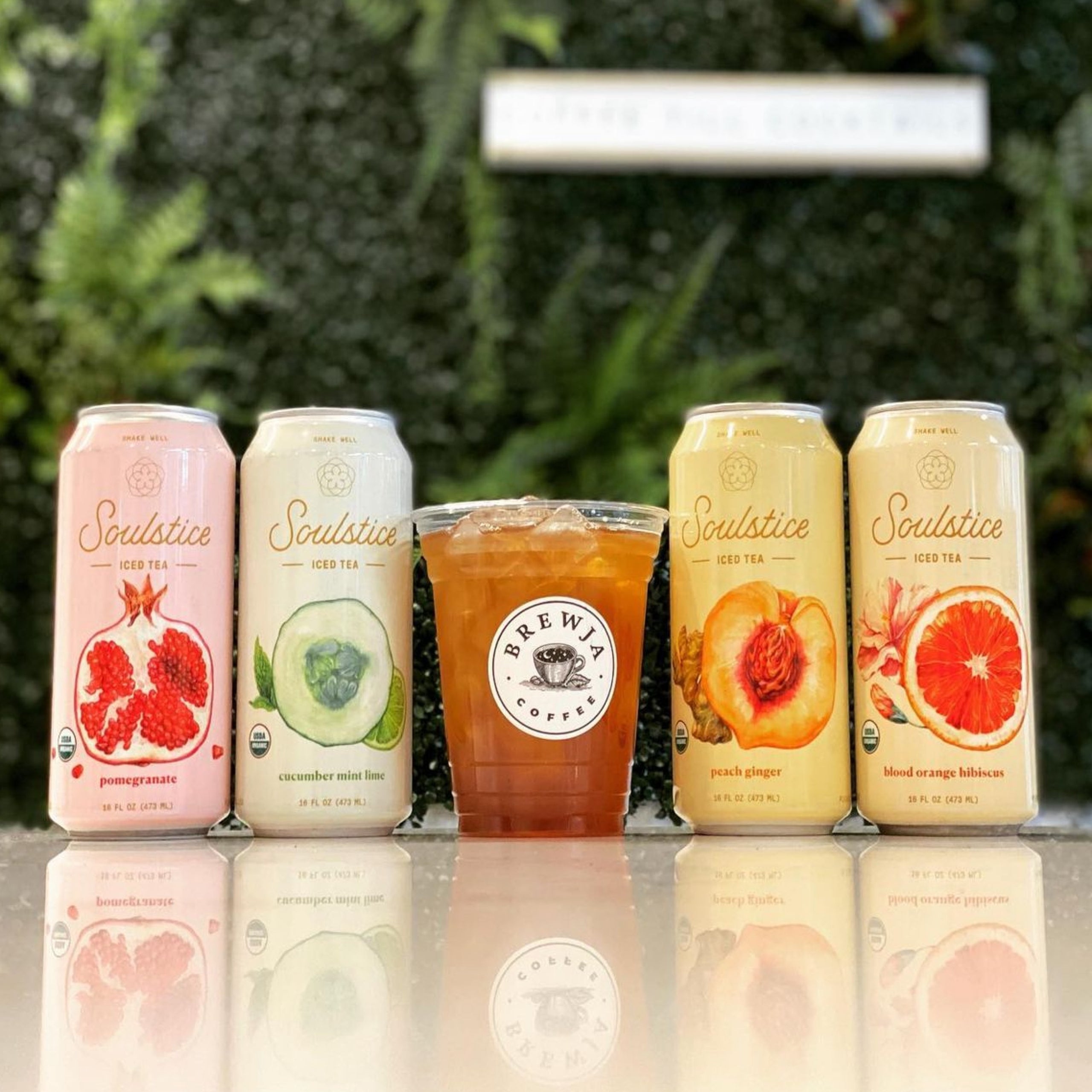 Organic Soulstice Iced Tea's | Brewja Coffee